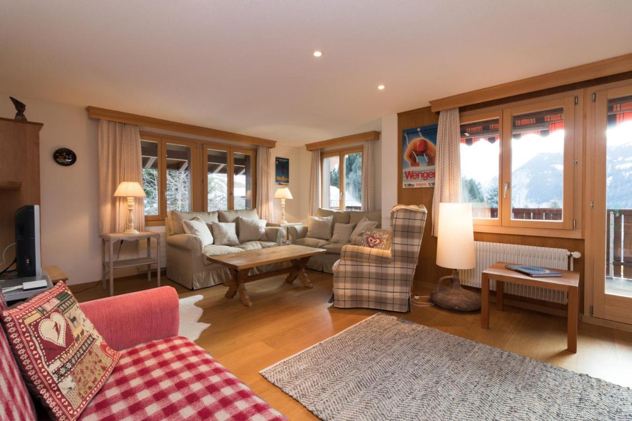 Chalet Eigersunne 2 Wengen Esterno foto