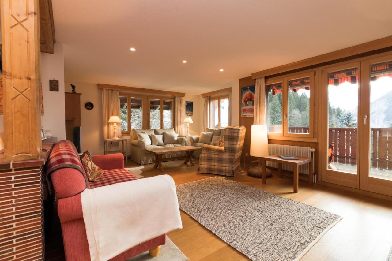 Chalet Eigersunne 2 Wengen Esterno foto